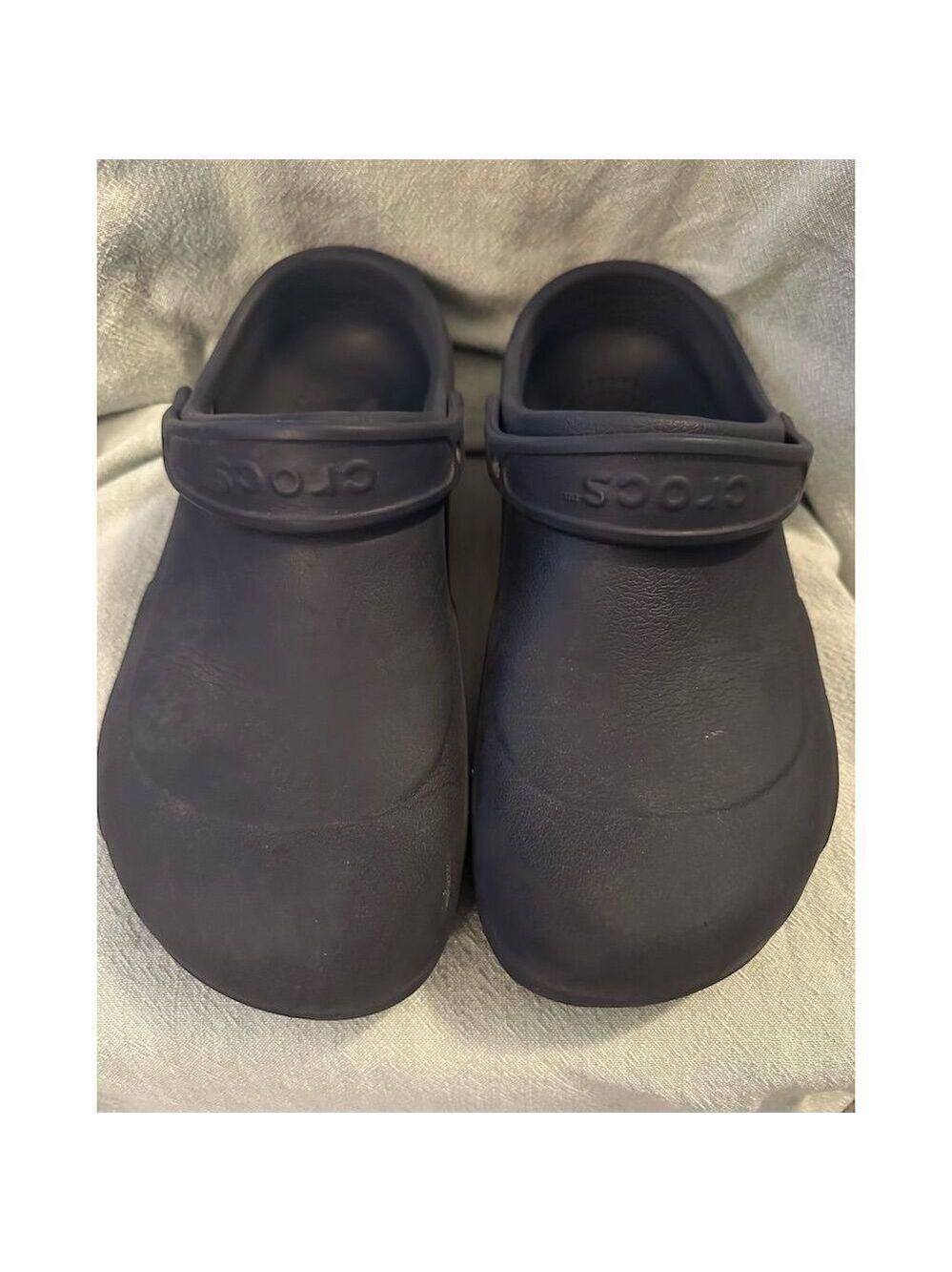 Crocs Classic Clogs Unisex Men's Size 9 Women's Size 11 Blue Slip-On Casual Shoe